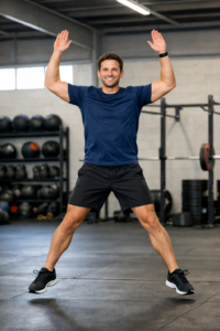 10-minute fat burning workout at home
